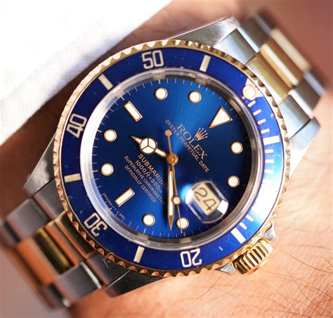 Rolex submariner 16613 bluesy